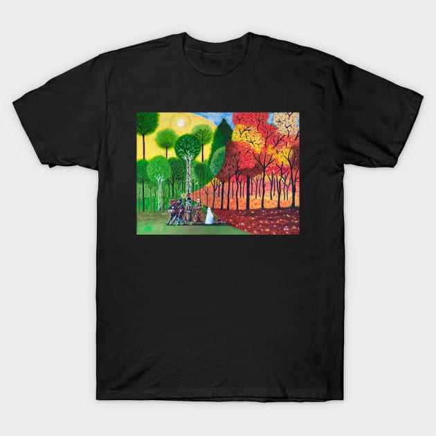 THE COMING OF AUTUMN T-Shirt by jerrykirk